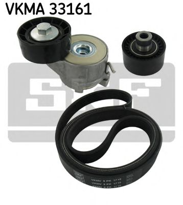 Комплект ременів поліклинових  SKF VKMA33161