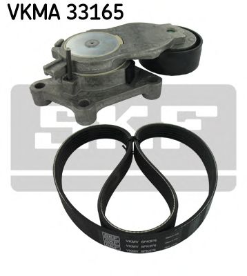 Комплект ременів поліклинових  SKF VKMA33165