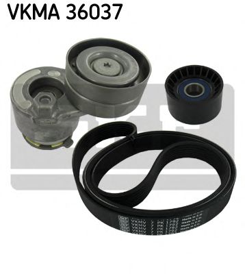 Комплект ременів поліклинових  SKF VKMA36037
