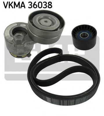 Полікліновий ременний комплект  SKF VKMA36038