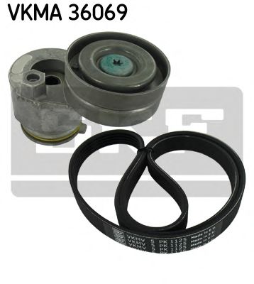Комплект ременів поліклинових  SKF VKMA36069