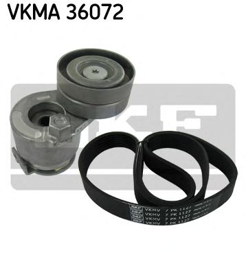Комплект ременя ГРМ  SKF VKMA36072