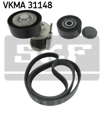 Комплект доріжкового ременя SKF VKMA31148