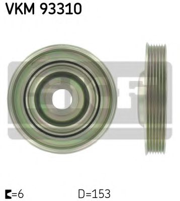 Ремінний шків колінчастого валу SKF VKM93310