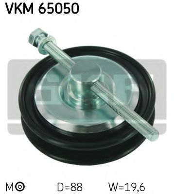 Натяжний ролик клинового ременя SKF VKM65050