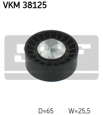 Ролик натяжний ременя поліклинового SKF VKM38125