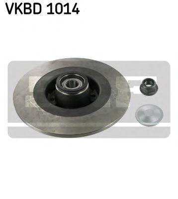 Комплект гальмівних дисків SKF VKBD1014