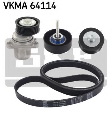 Комплект ременя ГРМ  SKF VKMA64114