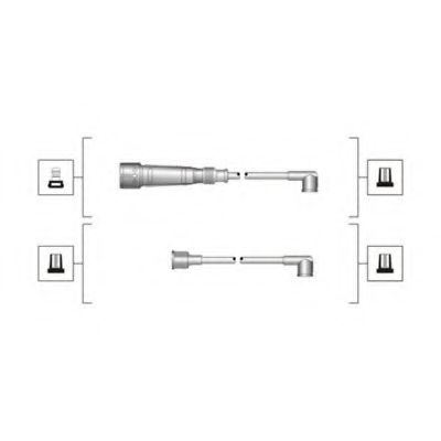 Дроти високовольтні, комплект MAGNETI MARELLI 941319170003