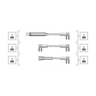 Комплект дротів запалювання (MSQ0013) MAGNETI MARELLI 941319170013