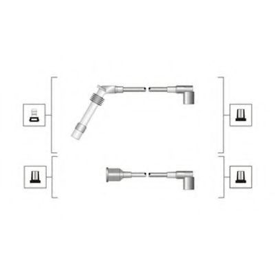 Комплект дротів запалювання (MSQ0027) MAGNETI MARELLI 941319170027