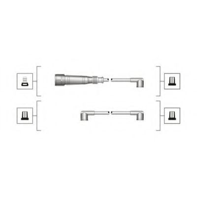 Дроти високовольтні, комплект MAGNETI MARELLI 941319170065