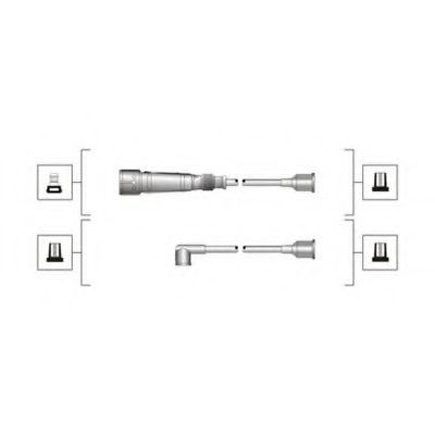 Комплект дротів запалювання (MSQ0103) MAGNETI MARELLI 941319170103