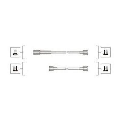 Комплект дротів запалювання (MSQ0109) MAGNETI MARELLI 941319170109