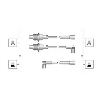 Комплект дротів запалювання  MAGNETI MARELLI 941319170118