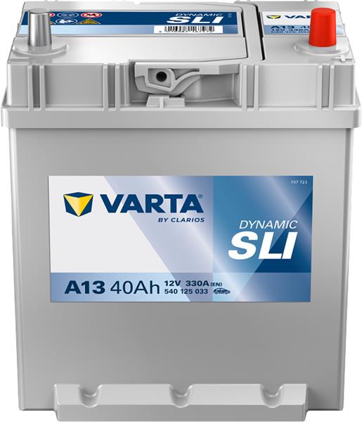 Акумулятор Varta Blue Dynamic 12В 40Аг 330А(EN) R+ VARTA 540125033