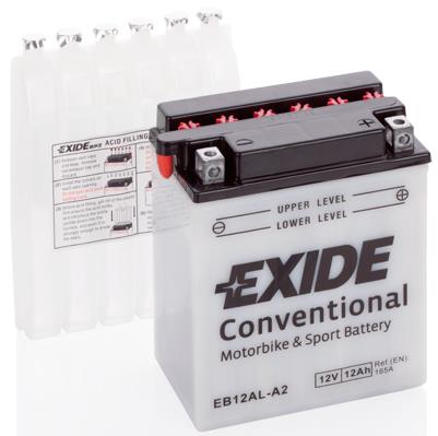 Акумулятор Exide Conventional 12В 12 Аг 165А(EN) R+ EXIDE EB12ALA2