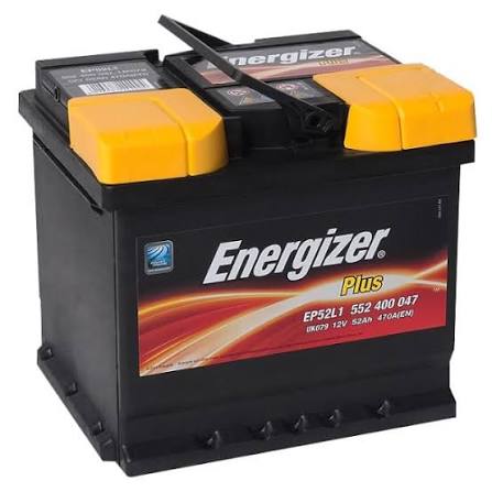 Акумулятор Energizer Premium 12В 52 Аг 470А(EN) R+ ENERGIZER 552400047