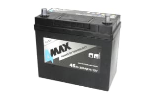 Акумулятор 4max 12В 45 Аг 330А(EN) R+ 4MAX BAT45330RJAP