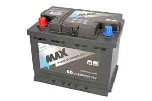 Акумулятор 4max 12В 60 Аг 510А(EN) L+ 4MAX BAT60510L