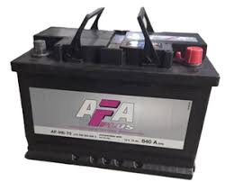Акумулятор 12В 72 Аг 680А(EN) R+ AFA 572409068