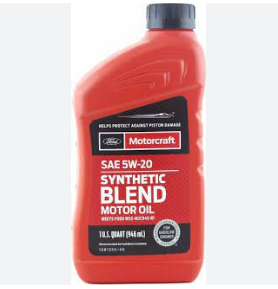 Олива моторна Motorcraft Synthetic Blend 5W-20, 0,946л. FORD XO5W20Q1SP