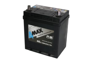 Акумулятор 4MAX 12В 40 Аг 330А(EN) L+ 4MAX BAT40330LJAP