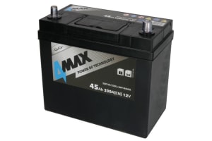Акумулятор 4MAX 12В 45 Аг 330А(EN) L+ 4MAX BAT45330LJAP