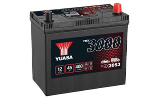 Акумулятор Yuasa YBX3000 SMF 12В 45 Аг 400А(EN) R+ YUASA YBX3053