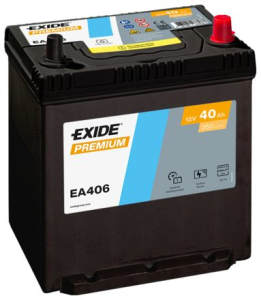 Акумулятор Exide Premium 12В 40Аг 350А(EN) R+ EXIDE EA406