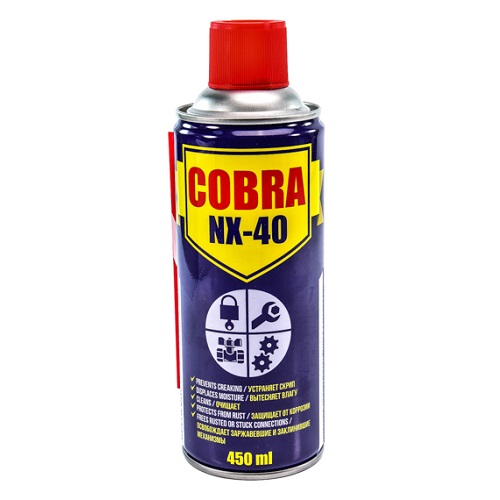 Універсальний проникаючий спрей COBRA NX-40 450мл NOWAX NX45400