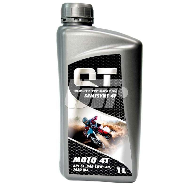 Моторна олива QT-Oil Semisynt 4T 10W-40 SL, 1л QT-oil QT1641001