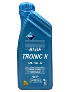 Моторна олива 10W-40, 1 л ARAL BLUETRONICII10W401L