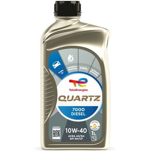 Моторна олива Total Quartz Diesel 7000 10W-40, 1л TOTAL 216680