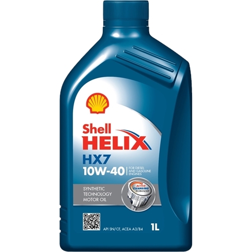 Олива моторна SHELL Helix HX7 10W-40 1л SHELL 550040312