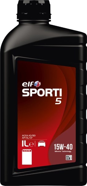 Олива моторна ELF SPORTI 5 15W-40, 1 л ELF 214301