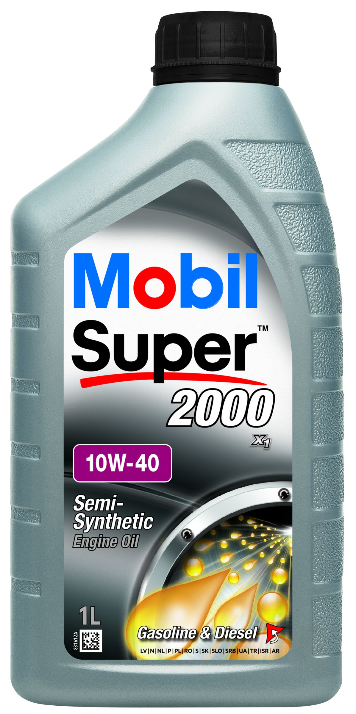 Моторна олива MOBIL SUPER 2000 X1 10W-40, 1л MOBIL 157304