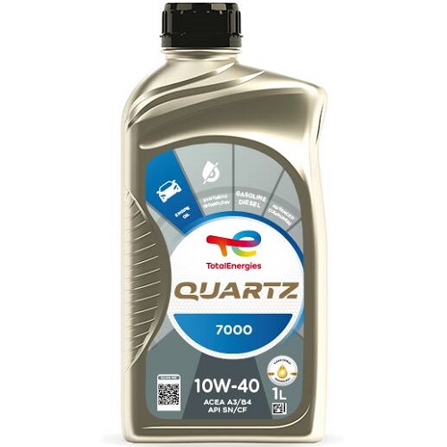 Моторна олива Total Quartz 7000 10W-40, 1л TOTAL 216674