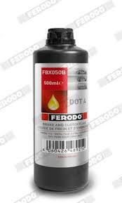 Гальмівна рідина, (DOT 4) 0,5л FERODO FBX050B