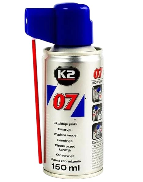 Універсальний засіб для змащення / K2 07 150 мл K2 0715
