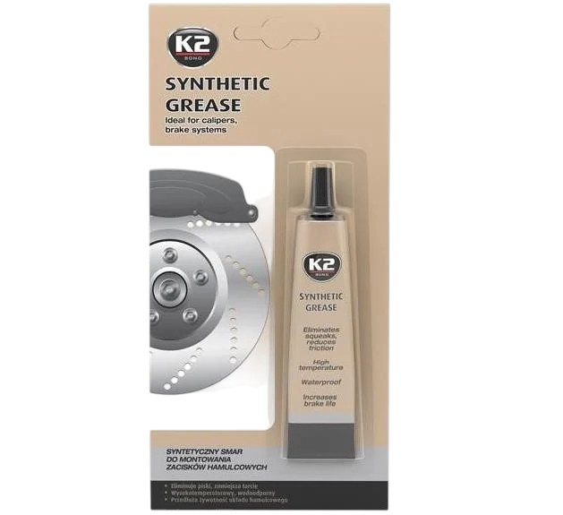 Засіб для змащення гальмівних супортів K2 BOND SYNTHETIC GREASE 18 мл K2 B405